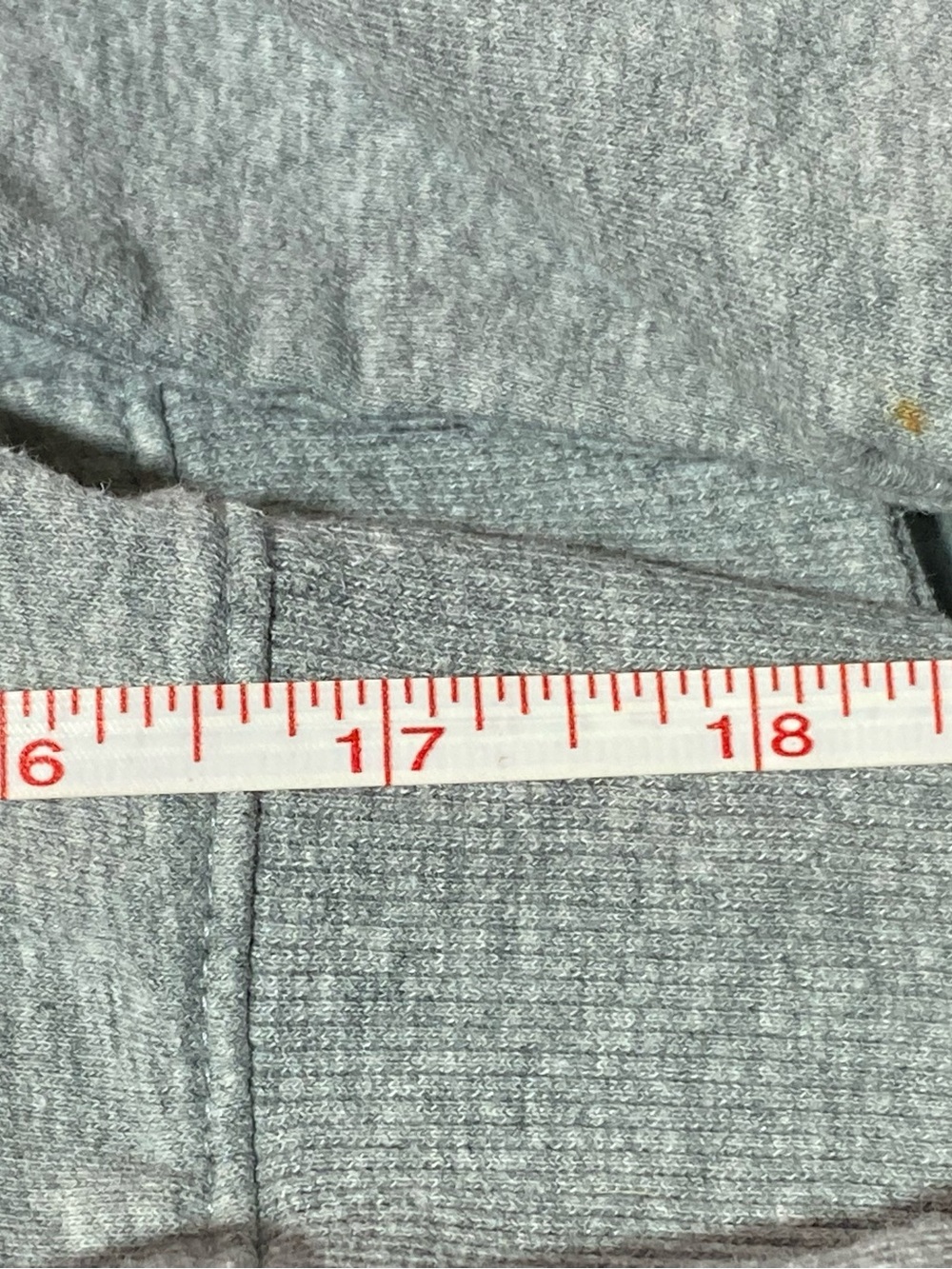 Women’s Gray Pullover Hoodie with Pink & White Chevron Accent - Picture 12 of 12